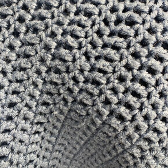 VINTAGE Handmade Knit Throw - Picture 3 of 7